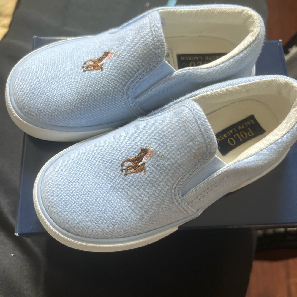 Polo by Ralph Lauren Blue Kids Sneakers